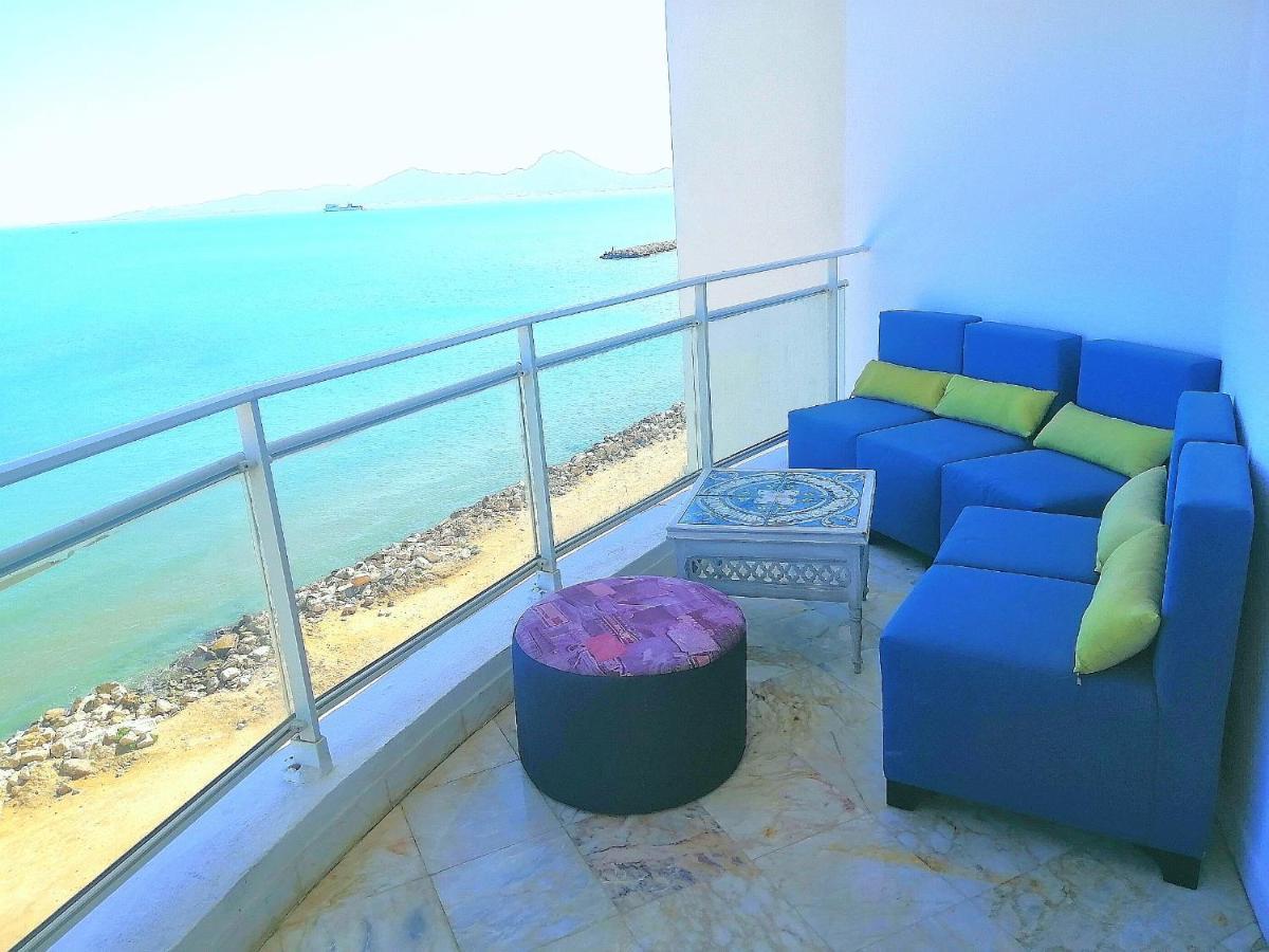 La Perle Bleue Apartment La Goulette Luaran gambar