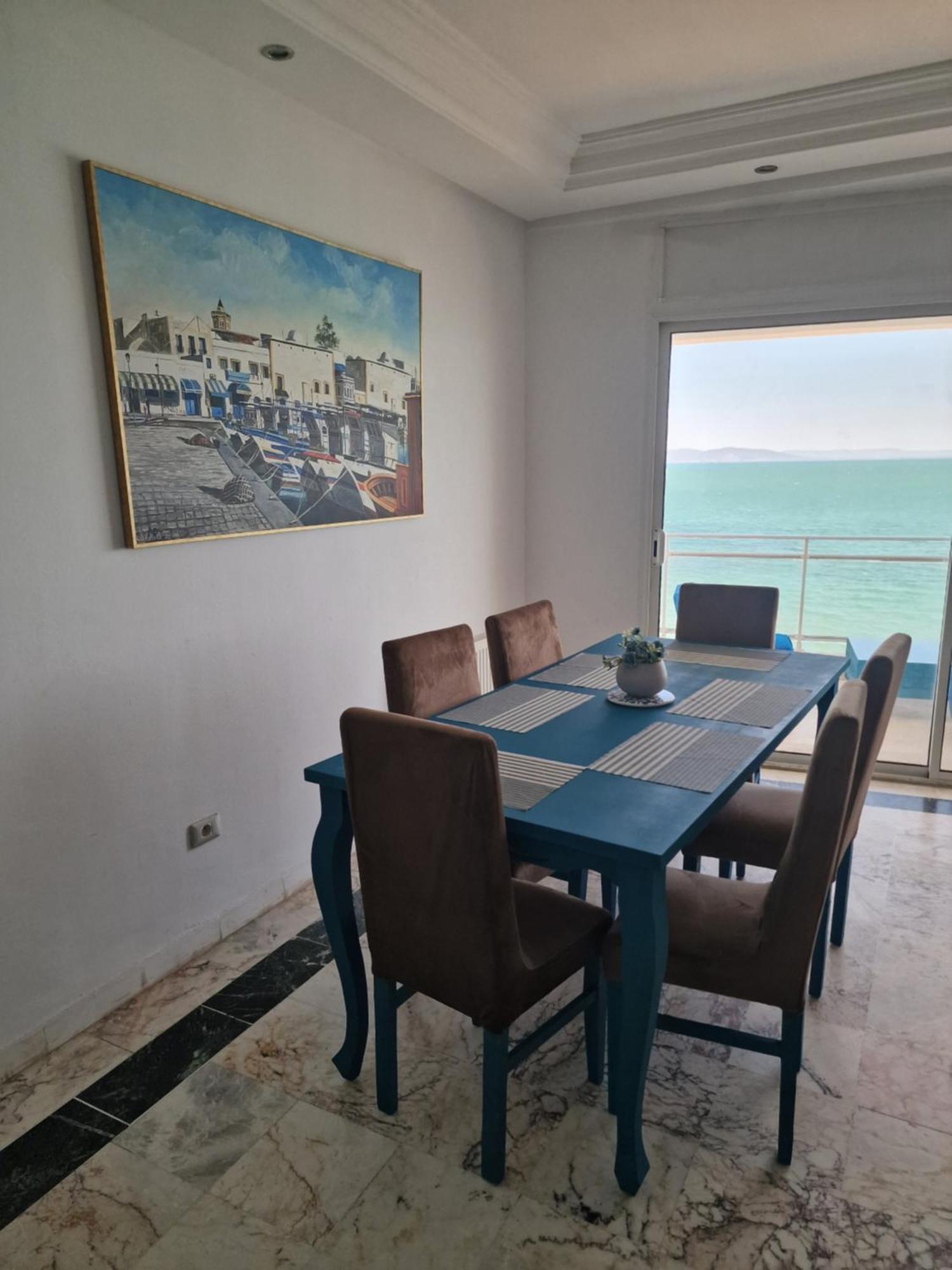 La Perle Bleue Apartment La Goulette Bilik gambar