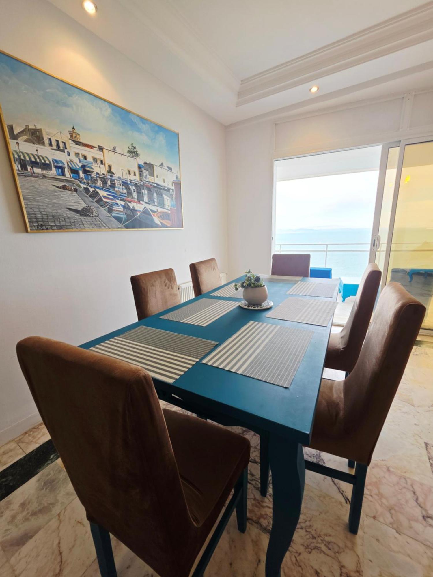 La Perle Bleue Apartment La Goulette Luaran gambar