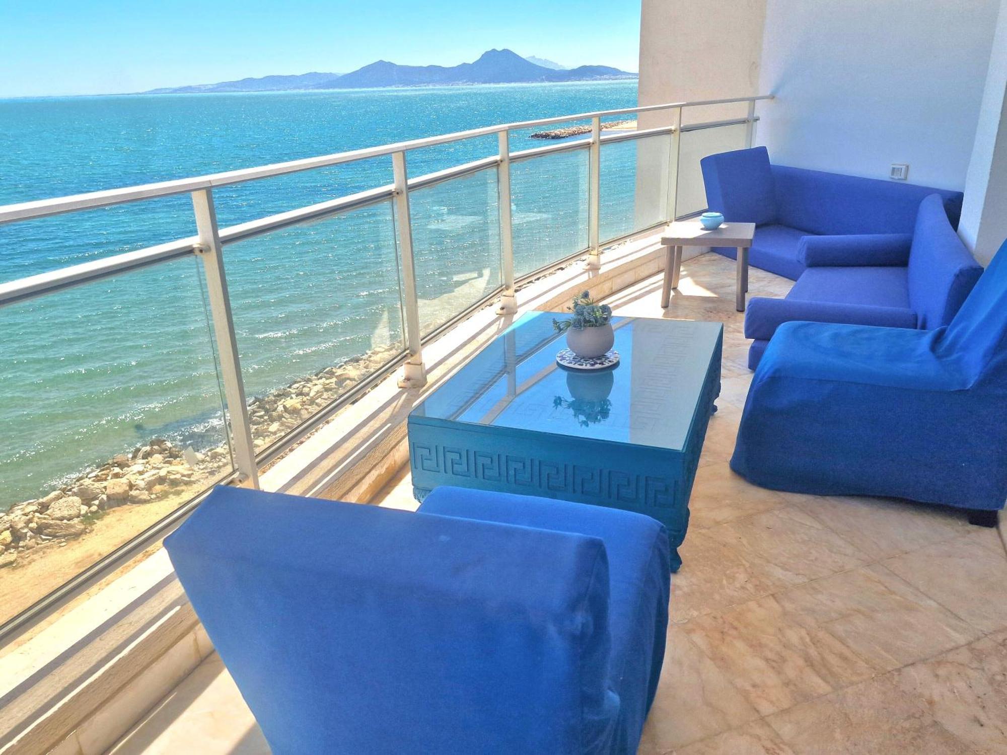 La Perle Bleue Apartment La Goulette Luaran gambar