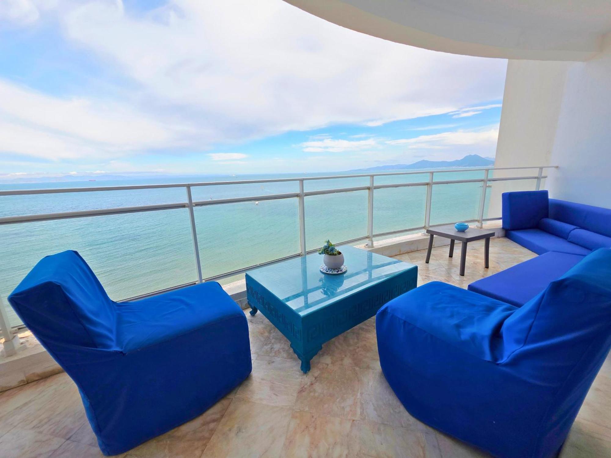 La Perle Bleue Apartment La Goulette Luaran gambar