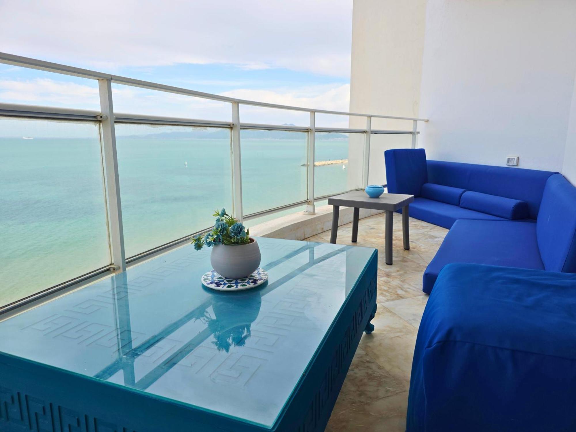 La Perle Bleue Apartment La Goulette Luaran gambar
